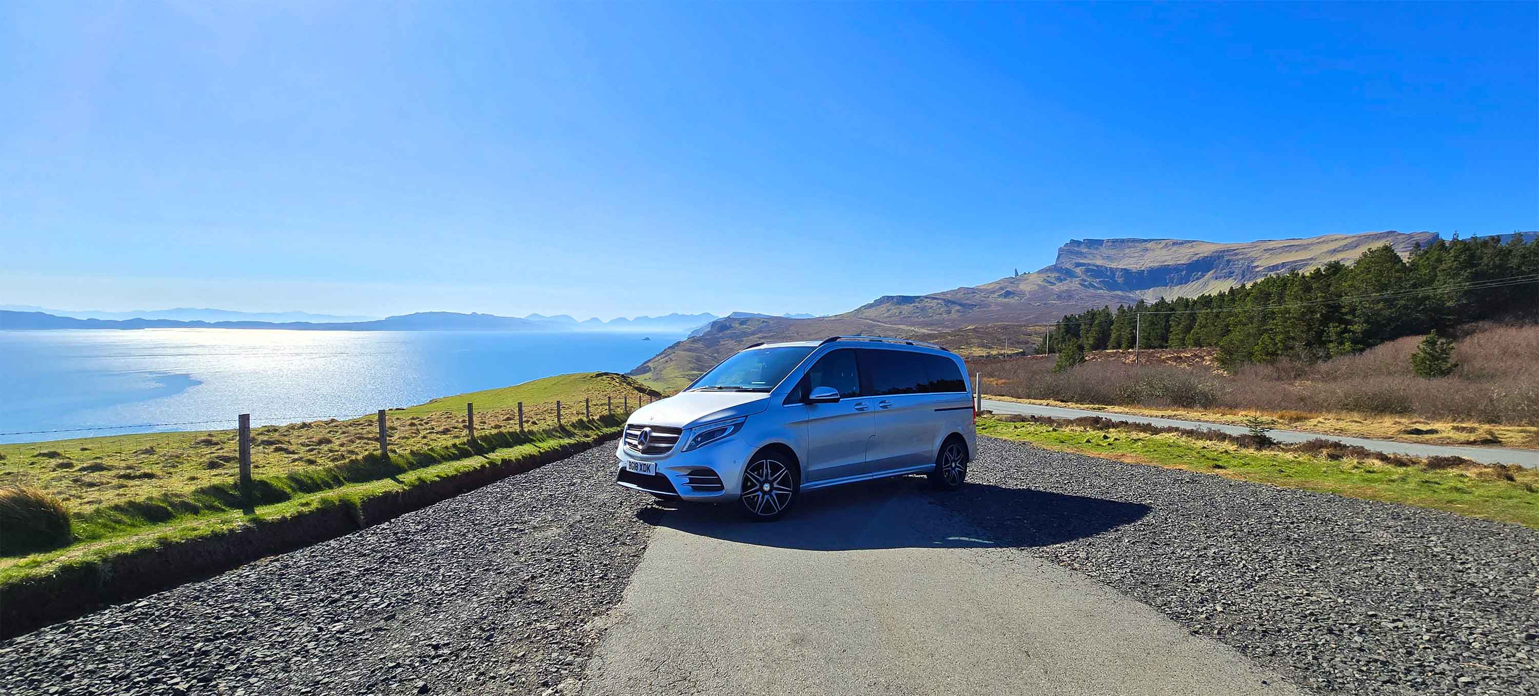 Travel in comfort and explore the Isle of Skye on an island tour with Discover Skye Private Tours